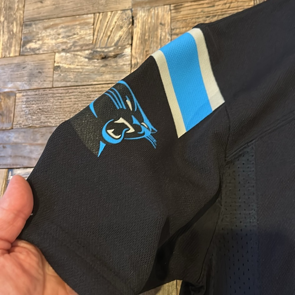 Carolina Panthers Christian McCaffrey Youth Jersey Size Large - Picture 6 of 10
